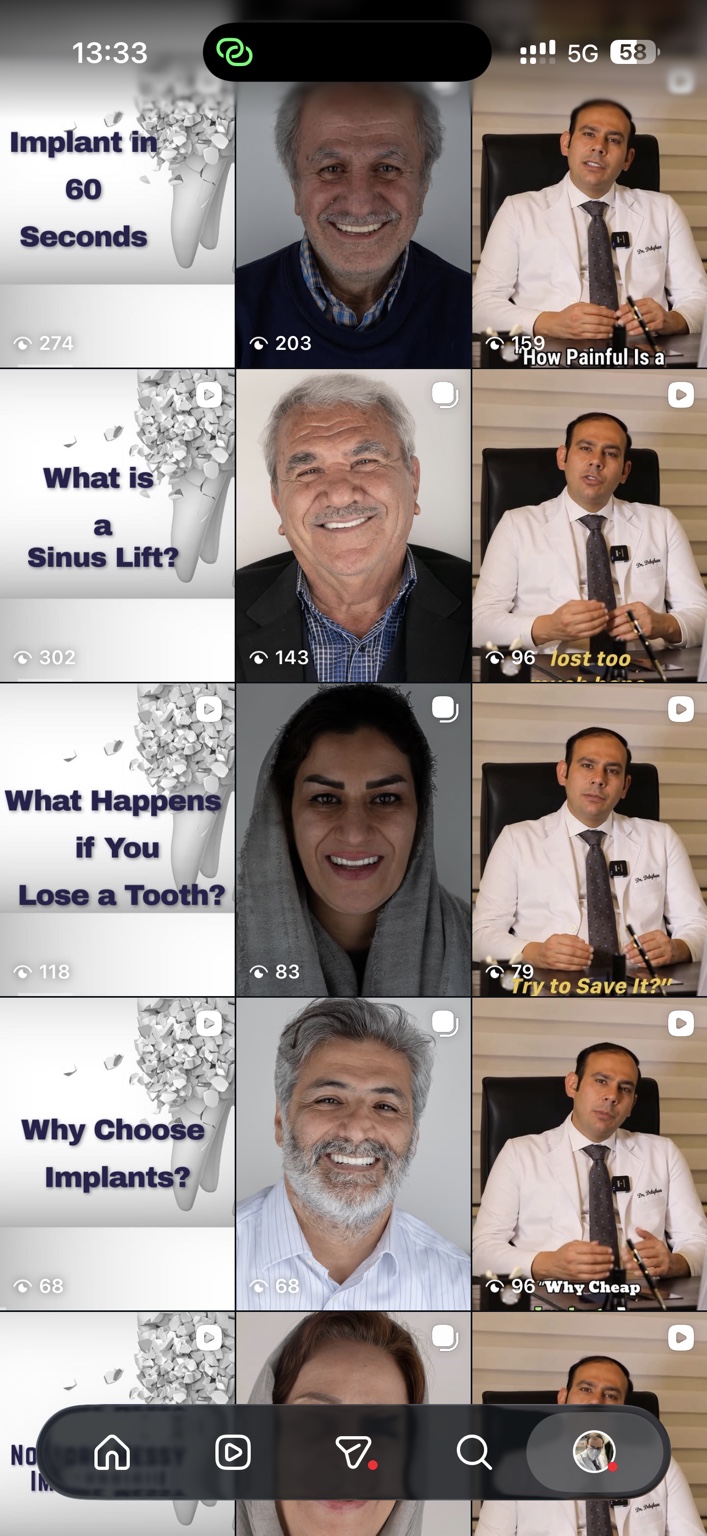Dental clinic social media project